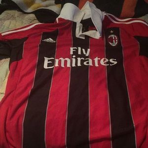 AC Milan soccer jersey